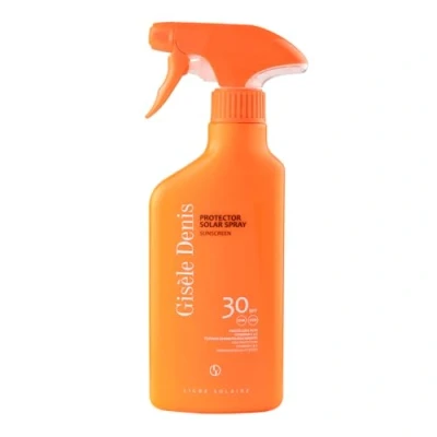 Imagen de GISÈLE DENIS Protector Solar en Spray, 300 ml, Protección FPS30, Emulsión Bronceadora, Cuidado de Piel, Crema Solar, Hidrata la Resistente al Agua, para Uso Diario, Previene Manchas y Arrugas