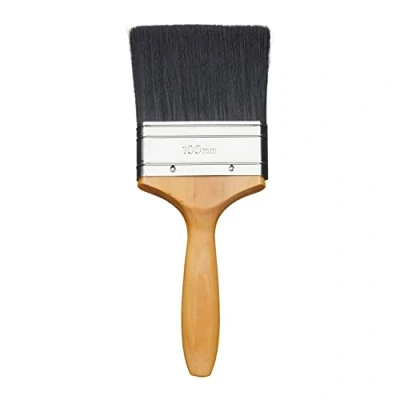 Imagen de Fit For The Job Pincel Profesional de 4 Pulgadas para un Acabado Suave Pintura con Pinturas en emulsión, Brillantes y satinadas &quot;100 mm
