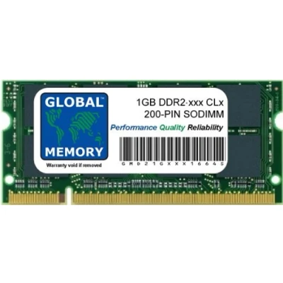 Imagen de 1GB DDR2 400/533/667/800MHz 200 PIN SODIMM Memoria RAM para Ordenador PORTÁTILES/NOTEBOOKS