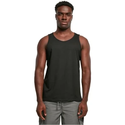Imagen de Build Your Brand Basic Tank Camiseta, Black, XS para Hombre