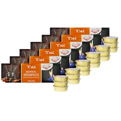 Imagen de TILL Safety Fuel Paste Set&#039;s à 80 g (6X Juego de (18 Piezas))