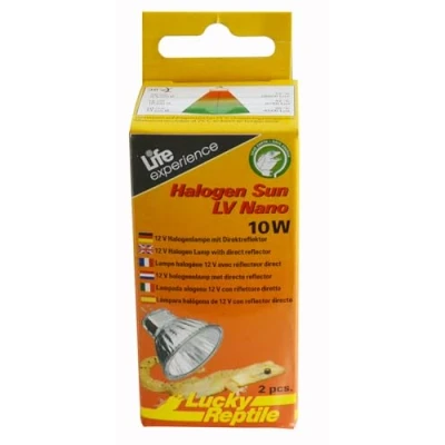 Imagen de Lucky Reptile Halogen Sun LV Nano Foco de Calor 10W lámpara luz Sol para enchufes G4 Forma Reflector Especial Buen Rendimiento y en Enfoque iluminación Reptiles