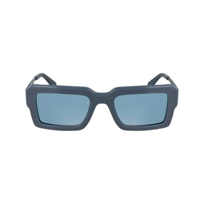 Imagen de Calvin Klein Unisex CKJ25606S 400 Gafas de sol Acetato Azul Cuadrada Normal