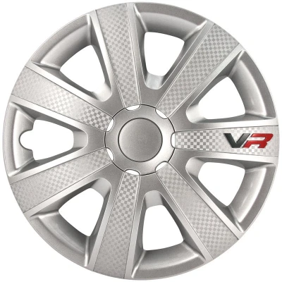 Imagen de AutoStyle PP 5156 Tapacubos 16in plateado/carbón