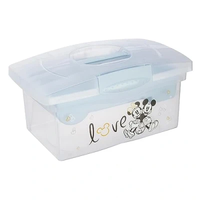 Imagen de keeeper Caja Traveller Mickey, organizadora con tapa, Patryk, Azul (Cloudy Blue)