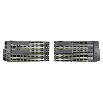 Imagen de Cisco WS C2960X 48LPD L Catalyst 2960X Conmutador Gestionado 48 x 10/100/1000 (PoE+) + 2 SFP+ sobremesa, montaje en rack PoE+ (reacondicionado)