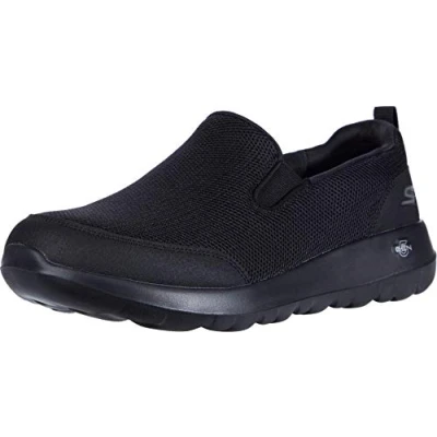 Imagen de Skechers GO WALK MAX CLINCHED, Zapatillas para Hombre, Black Textile /Black Trim, 45.5 EU