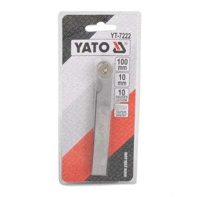 Imagen de YATO YT 7222 Galga de espesores 0.05 0.5 10
