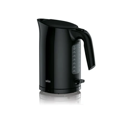 Imagen de Braun WK 3110 BK Hervidor de agua Capacidad 1,7 L 3000 W Sistema cocción rápida Filtro antical extraíble Indicador nivel grande Sin BPA Negro