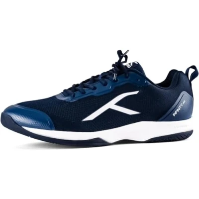 Imagen de HUNDRED Infinity Pro, Zapatos de Bádminton Hombre, Navy/White, 42 EU