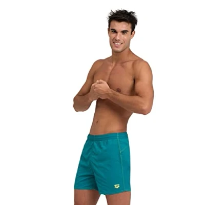 Imagen de arena Bywayx R Bañador Hombre Mar y Piscina, Cómodo Tejido Reciclado de Secado Rápido, con Slip Interior Malla Bolsillos Laterales