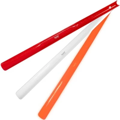 Imagen de biped Juego de 3 calzadores calzador plástico extralargo 65 cm con gancho z1557(candy)