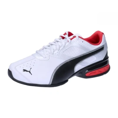 Imagen de Puma Tazon 6 FM Zapatillas de entrenamiento, Hombre, Talla: 44.5, white/puma black/puma silver Zapatos