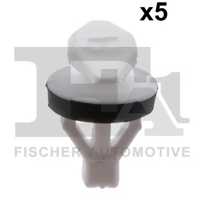 Imagen de FA1 11 40102.5 Clip, listón negro/blanco AUDI: A4 B6 Sedán, Avant, SEAT: Exeo Sedán