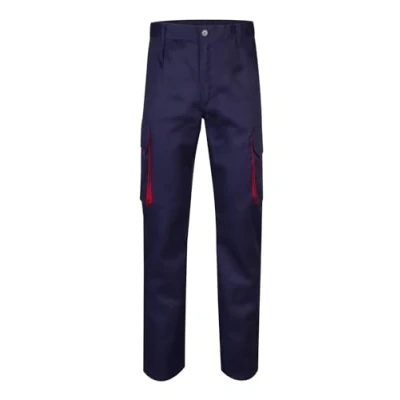 Imagen de VELILLA 103004; Pantalón Bicolor Multibolsillos; Color Azul Marino y Rojo; Talla 60