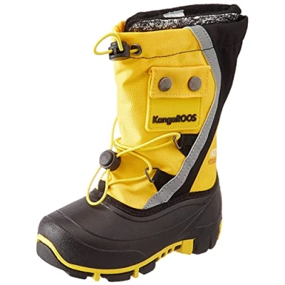 Imagen de KangaROOS Kanga Bean III, Botas, Lemon Chrome Jet Black, 35 EU