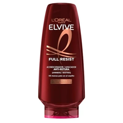 Imagen de L&#039;Oreal Paris Elvive Full Resist Acondicionador Anti Rotura para Pelo Frágil con Tendencia a Caerse, 300 ml (Paquete de 1)