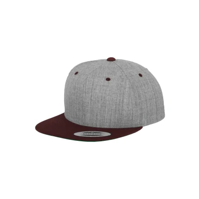 Imagen de Flexfit Classic Snapback 2TONE Gorra, Talla: One Size, Light grey/purple