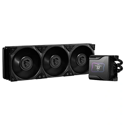 Imagen de MSI MAG CORELIQUID 240R V2 White CPU Watercooling AIO Kit, cabezal de bloque agua ARGB giratorio, bomba radiador integrada, diseño flujo dividido, mangueras antievaporación (AMD, Intel)