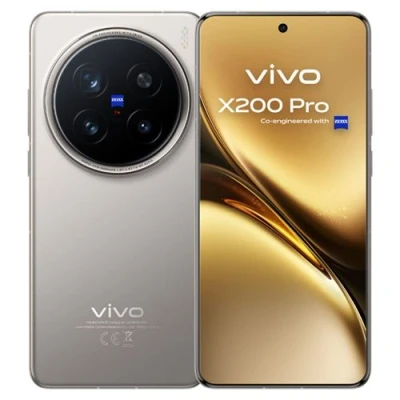Imagen de Móvil vivo X200 Pro, Titan Titanium, 512 GB, 16 GB RAM, 6.78&quot; AMOLED 8T LTPO, MediaTek Dimensity 9400 (3nm), 6000 mAh