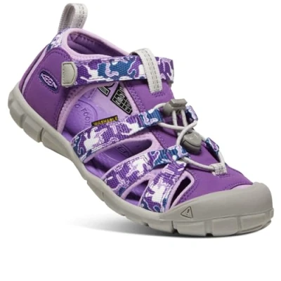 Imagen de KEEN Seacamp 2 Cnx, Sandalias para Unisex niños, Morado (Camo/Tillandsia Purple), 30 EU