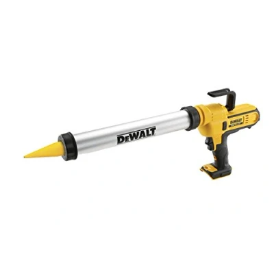 Imagen de DEWALT DCE580N XJ Pistola de Silicona Eléctrica XR 18V, Para Cartuchos 310ml y Bolsas &gt;600ml, Sin Cable, Velocidad Variable, Cargador/batería