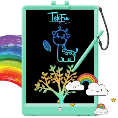 Imagen de TEKFUN Tablet de Escritura LCD 8,5 Pulgadas,juguetes para niños 3 4 5 6 7 años y niñas juguetes,regalos niñas,regalos vuelta al cole,regalos cumpleaños(Verde)
