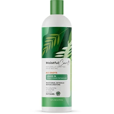 Imagen de MOISTFUL CURL NO KNOTS LEAVE IN CONDITIONER/DETANGLER 473ML