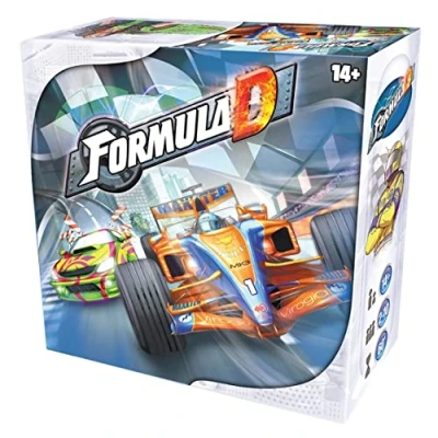 Imagen de Zygomatic Formula D Juego De Mesa Carreras Coches para adultos y Jóvenes a Partir 8 Años 2 10 Jugadores 60 Minutos por Partida Multilenguaje (incluye Español)