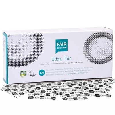 Imagen de Fair Squar Preservativos Squared Ultra Finos 100 Uds Granel g