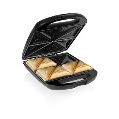 Imagen de Tristar Sandwich Maker XL 4 sándwiches a la vez Revestimiento antiadherente Protección contra sobrecalentamiento Fácil de usar 1500 W SA 3069