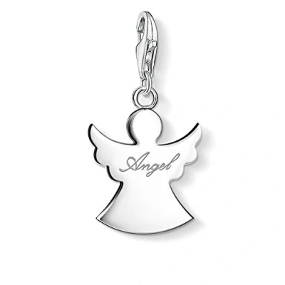 Imagen de Thomas Sabo Charm con Cierre para Mujer de Plata Ley 925/1000 Ónice
