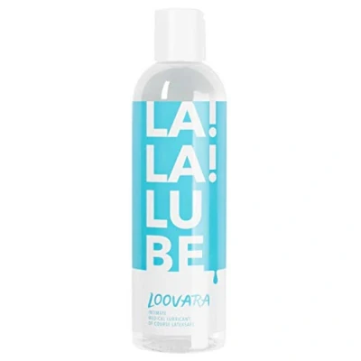 Imagen de Loovara LaLaLube gel lubricante a base de agua, íntimo medicinal, máxima sensibilidad y delicado con la piel, sin sabor ni perfumes, no mancha, para el sexo masturbación, 250 ml
