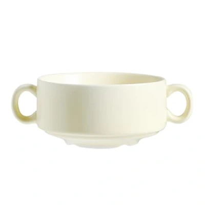 Imagen de OnePine 300ml Cuencos de Porcelana, para Cereales Cerámica, Tazones Desayuno con Asa Cereal, Ensalada, Sopa, Arroz, Postre