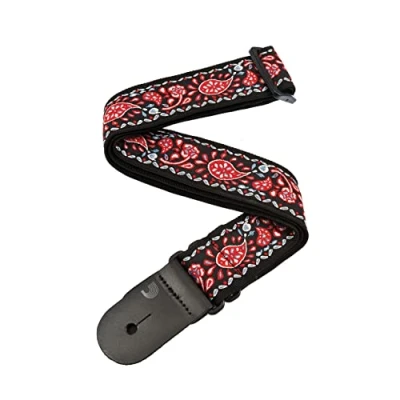 Imagen de Planet Waves Tapestry Correa para guitarra de nylon, 145 cm, color negro