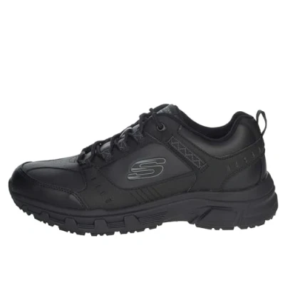 Imagen de Skechers Oak Canyon Redwick Hombre Formatori, Black Leather Synthetic Textile Trim, 42.5 EU