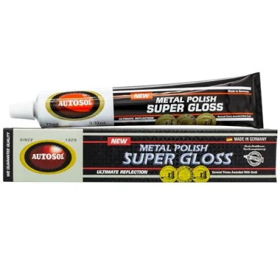 Imagen de Presentación de Autosol Super Gloss Metal Polish 75 ml Dale a tus metales el máximo brillo