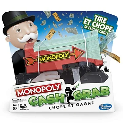 Imagen de Monopoly Cash &amp; Grab: Jarra y Ganada Versión Francesa