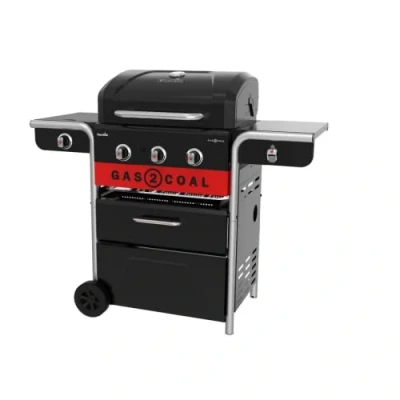 Imagen de Char Broil Barbacoa Híbrido Gas Carbón Gas2Coal 2.0 3B Superficie de cocción 62 x 43 cm