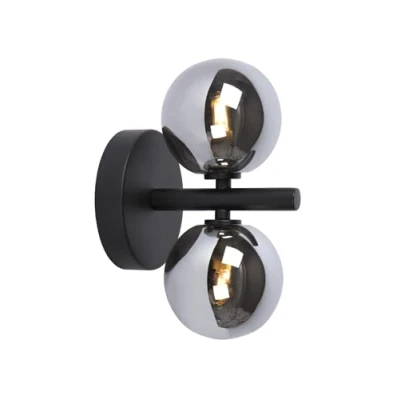 Imagen de LUCIDE TYCHO Lámpara de pared 2xG9 Negro