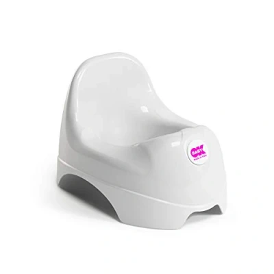 Imagen de OKBABY Relax Orinal Para Bebé Con Asiento Ergonómico Y Respaldo Alto, color Blanco, 460 g