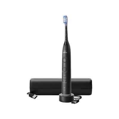 Imagen de Cepillo eléctrico Philips Sonicare 7100 HX7421/01, Tecnología sónica, Sensor de presión, Temporizadores intuitivos, Negro