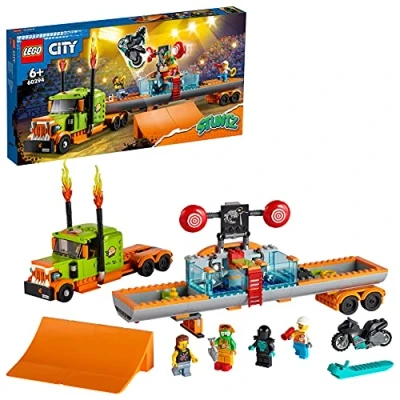 Imagen de LEGO 60294 City Stuntz Espectáculo Acrobático, Camión