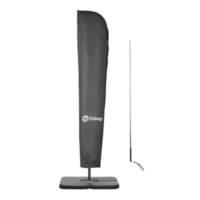 Imagen de Sekey Funda Protectora para sombrilla, 265 x 48/70 cm, 100% poliéster Impermeable, Resistente a los Rayos UV