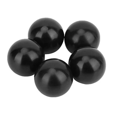 Imagen de Pomo de palanca bola, 5 pomos bola redondos baquelita con tuerca cobre rosca hembra M10 x 35 para máquinas herramientas