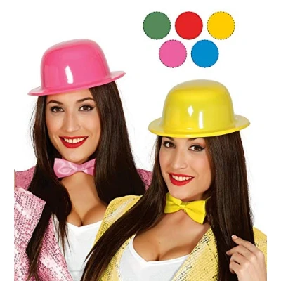 Imagen de FIESTAS GUIRCA Colorido Sombrero bombín Colores Surtidos