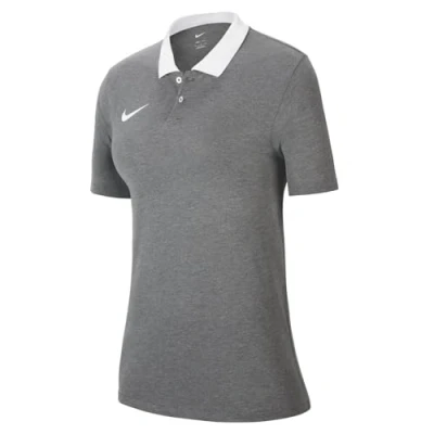 Imagen de Nike, Park20, Camisa Polo, Charcoal Heathr/Htr/Blanco/Blanco, XS, Mujer