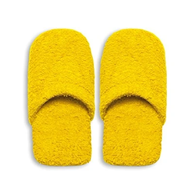Imagen de Excelsa Bagno Caldo Zapatillas de baño Mujer, Esponja, Amarillo, 27.5 x 11 3 cm