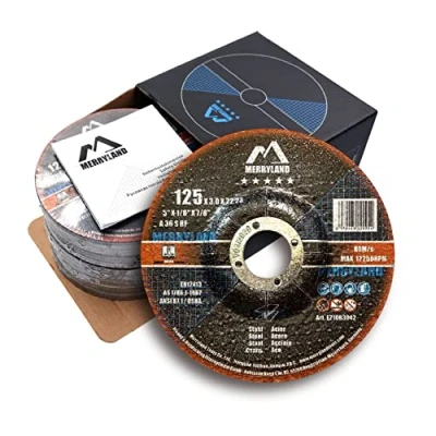 Imagen de Merryland Disco de Corte 125 Metal para Amoladora Angular, X 3,0 22,23 mm 25 Piezas, Acero Hierro, Experto Line E21083042