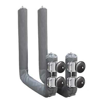 Imagen de MAGMA Storage Rack, Rail Mounted Products Estante de Almacenamiento, Kayak/Sup, montado en riel, Unisex Adulto, Acero Inoxidable Pulido, Talla única